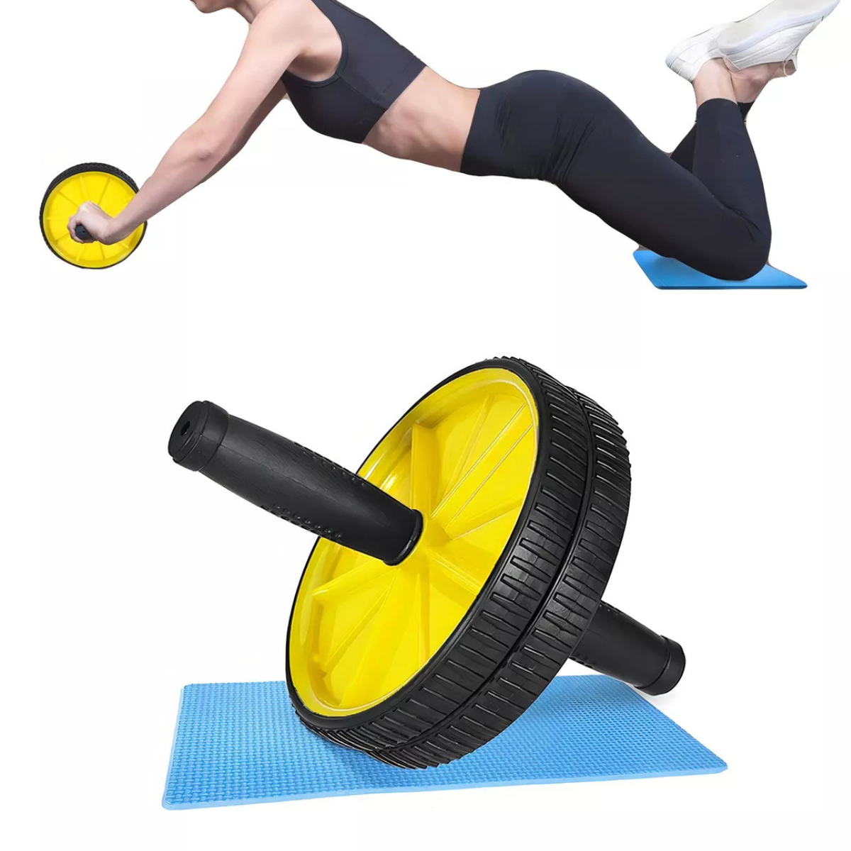 Rueda Abdominal Doble Vía – Tu aliada para un abdomen fuerte y definido