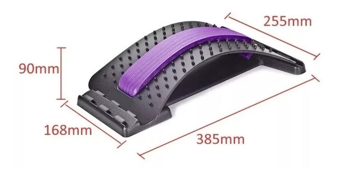 Masajeador Estirador Lumbar Ajustable – Tu espalda también merece un respiro