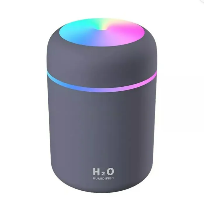 Humidificador Ambiental de Aromas con Luz LED RGB