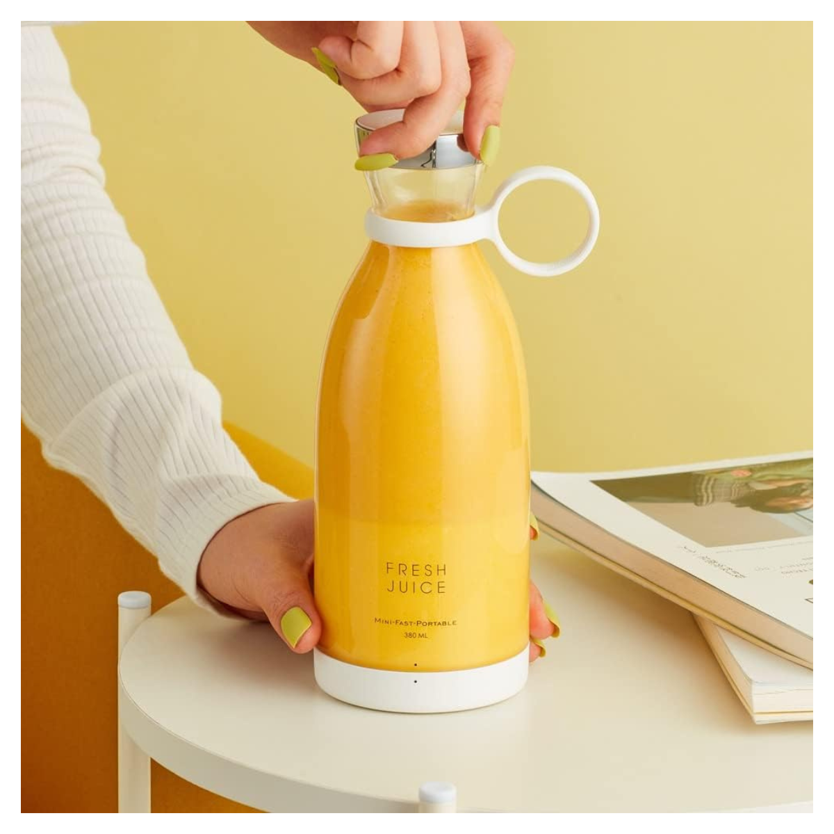 Batidora Portátil Juice 350 ml – Hidratación y bienestar en tus manos